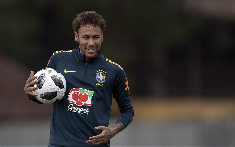 Neymar右腳手術過後未傷癒完全，不過已準備為祖國出征。（AFP授權）