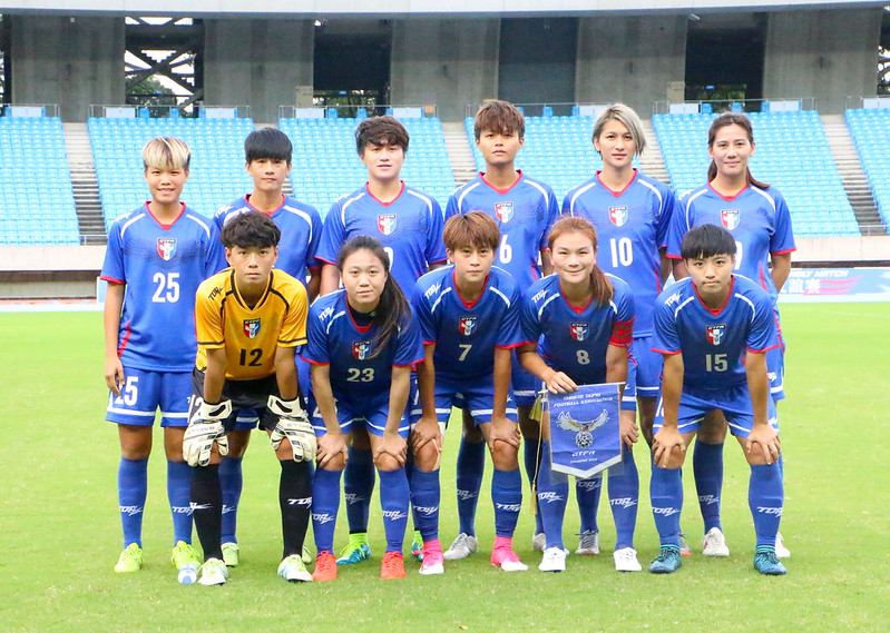 台灣女足友誼賽3比1擊敗香港。（足協提供）