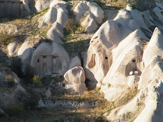 Göreme contrasts - ancient caves and satellite dishes | by erindipity.