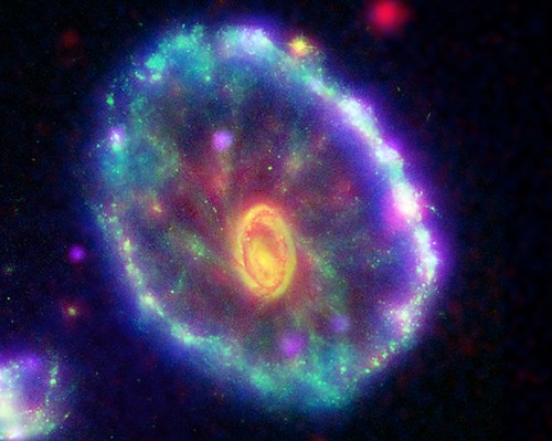 Astronomers 'Flip' Over Cartwheel Galaxy (NASA, Chandra, 1/6/06) | by NASA's Marshall Space Flight Center