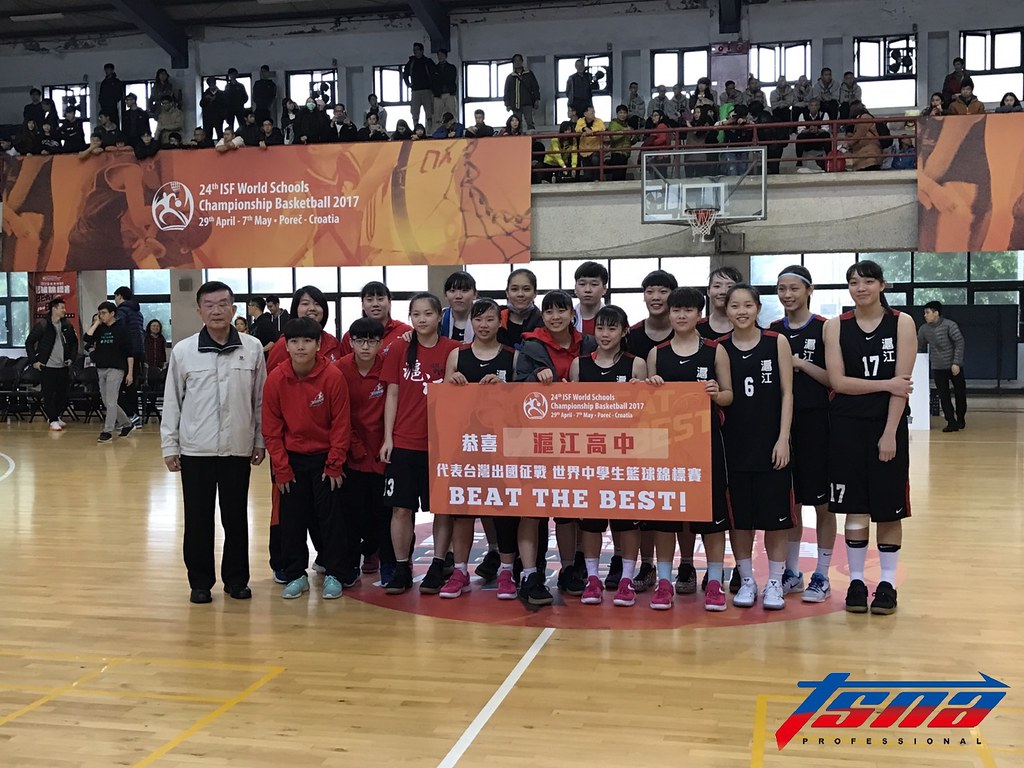 滬江高中獲得2017世界中學籃球錦標賽中華隊女子組代表權。（鍾亞芳／攝）