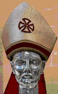 Relíquia del cap de Sant Gregori.