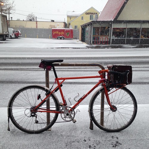 Snow bike