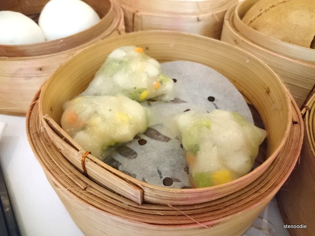  Steamed dumplings with vegetables & Chinese yam