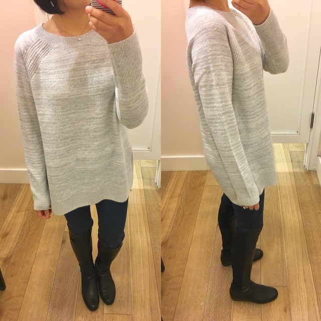  Lou & Grey Slitside Sweater Tunic, size S regular