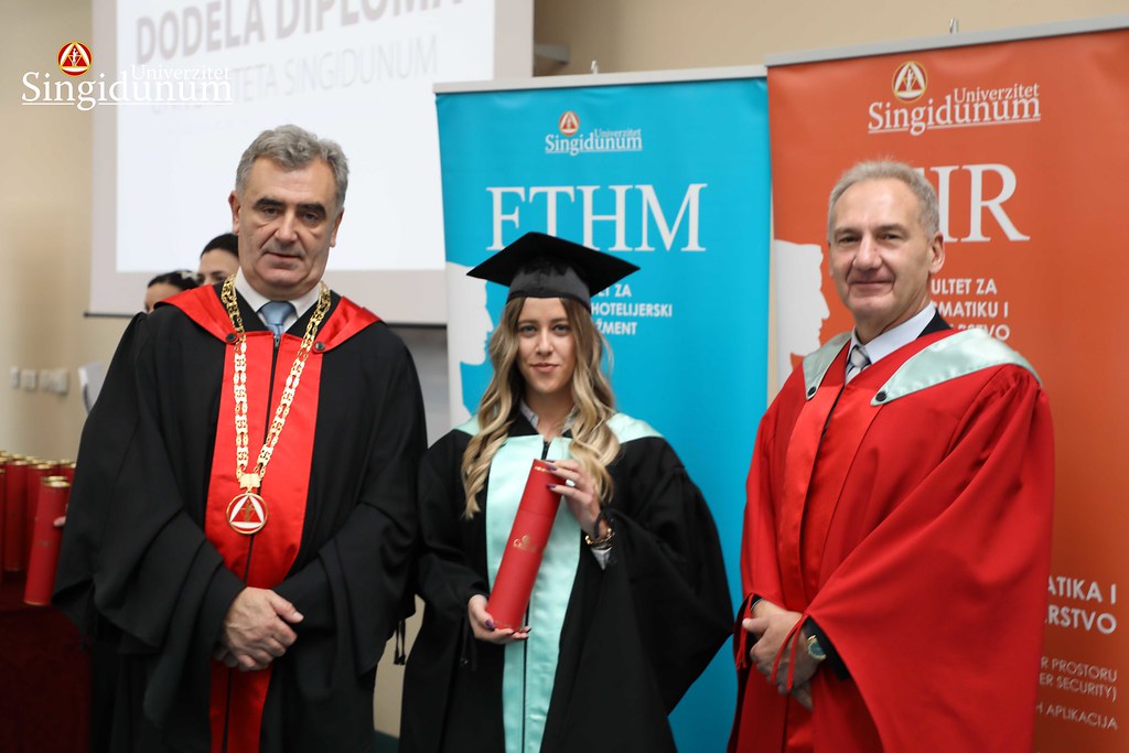 Dodela diploma Amfiteatar - FIR, TF, FTHM, FFKMS, FUTURA - 181