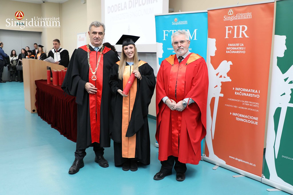 Dodela diploma Amfiteatar - FIR, TF, FTHM, FFKMS, FUTURA - 369