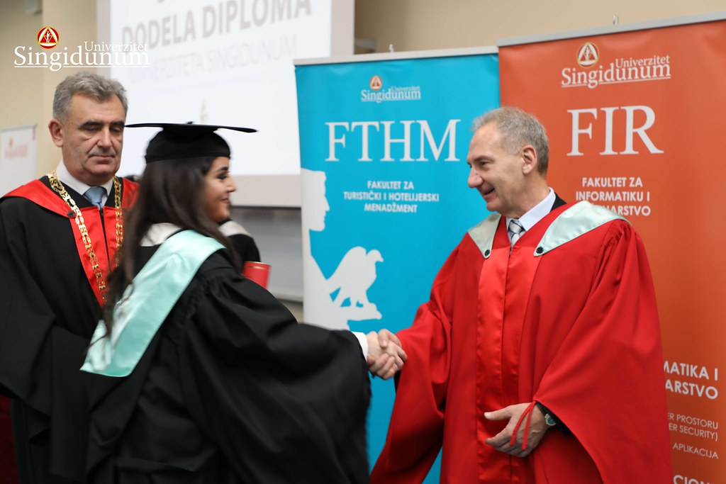 Dodela diploma Amfiteatar - FIR, TF, FTHM, FFKMS, FUTURA - 106