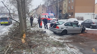 Verkehrsunfall am Neujahrsmorgen - 01.01.17