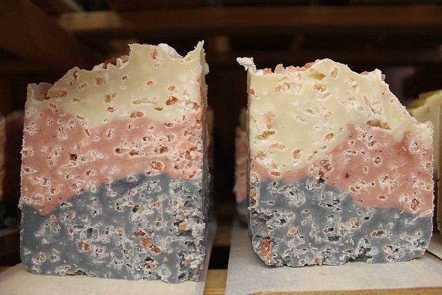 pink Himalayan salt soap