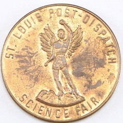 1966 St. Louis Science fair Medal obverse