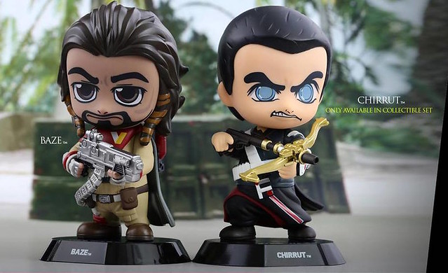 Chirrut & Baze Cosbaby Bobble-Head by Hot Toys