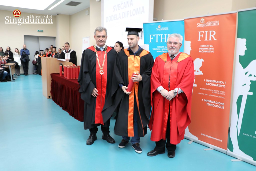 Dodela diploma Amfiteatar - FIR, TF, FTHM, FFKMS, FUTURA - 315