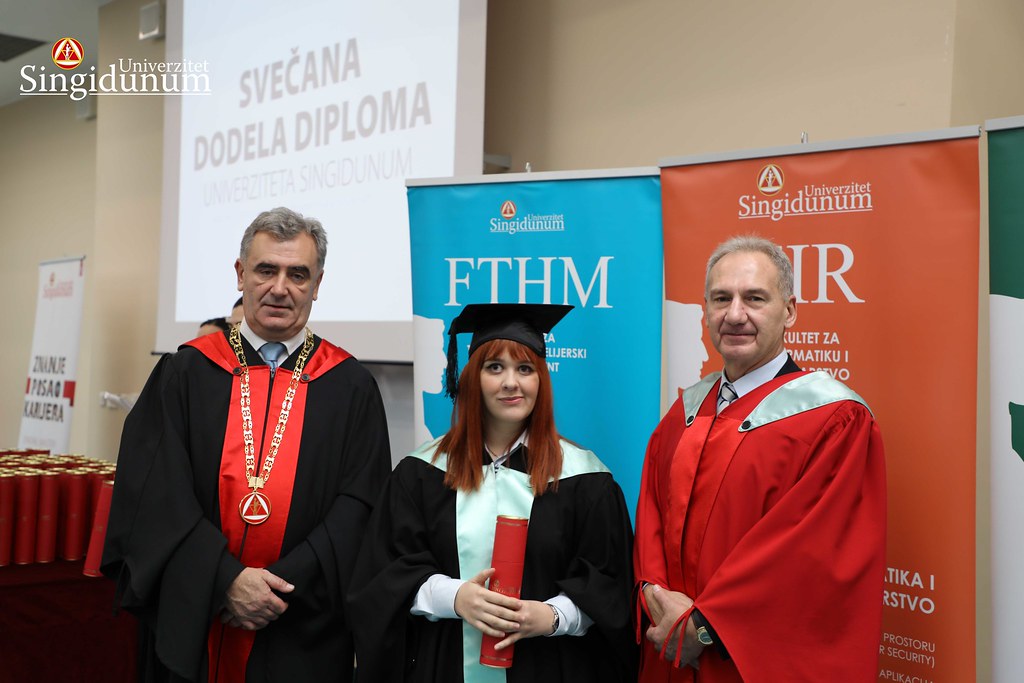 Dodela diploma Amfiteatar - FIR, TF, FTHM, FFKMS, FUTURA - 142