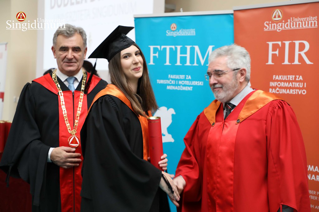 Dodela diploma Amfiteatar - FIR, TF, FTHM, FFKMS, FUTURA - 245