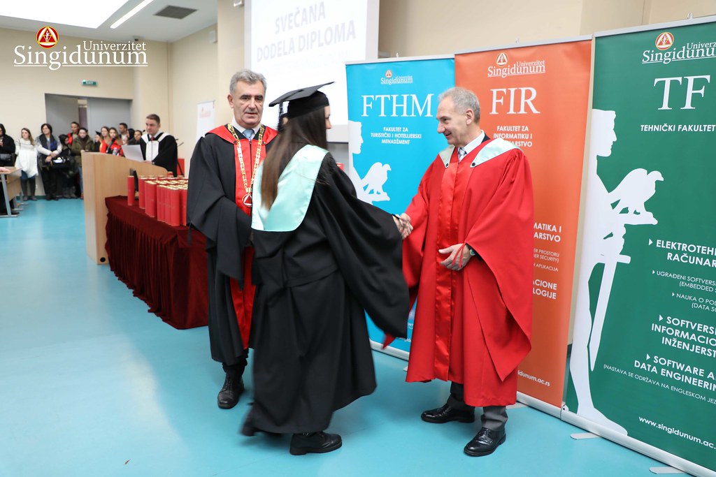 Dodela diploma Amfiteatar - FIR, TF, FTHM, FFKMS, FUTURA - 110