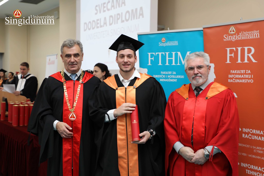 Dodela diploma Amfiteatar - FIR, TF, FTHM, FFKMS, FUTURA - 292