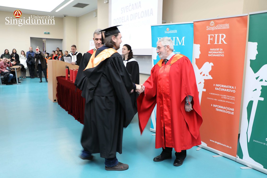 Dodela diploma Amfiteatar - FIR, TF, FTHM, FFKMS, FUTURA - 311