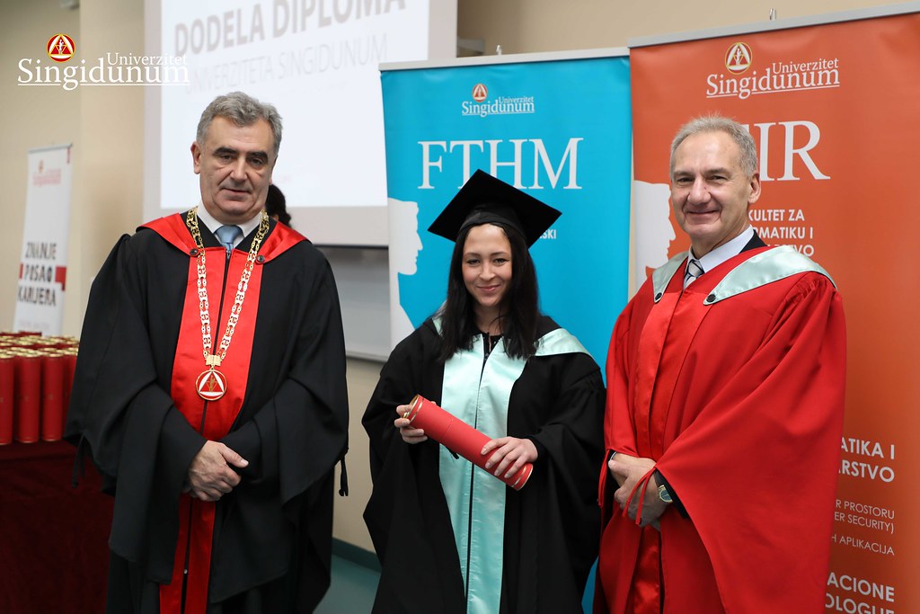 Dodela diploma Amfiteatar - FIR, TF, FTHM, FFKMS, FUTURA - 122