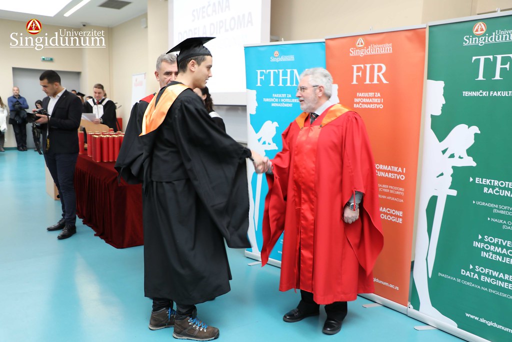 Dodela diploma Amfiteatar - FIR, TF, FTHM, FFKMS, FUTURA - 269