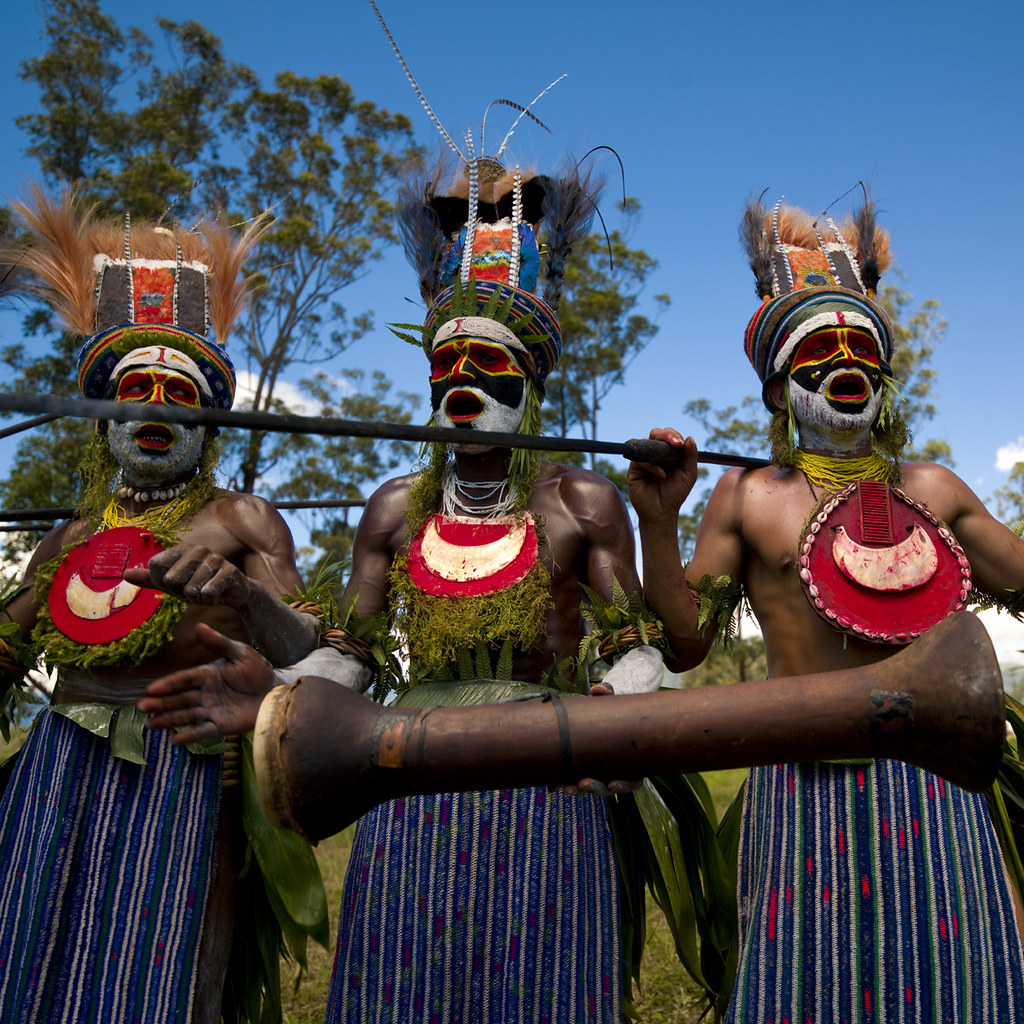 Highland tribe - Papua New Guinea | Every year at Mount Hage… | Flickr