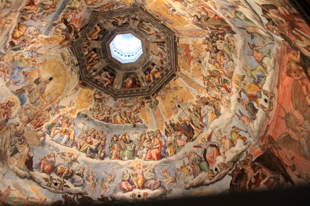 Inside The Dome Brunelleschi Duomo Of Florence 9394