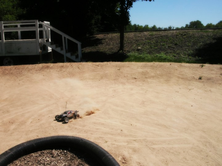 Nitro Jato at race track | RC dirt track near my house ...