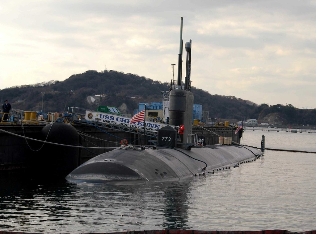 USS Cheyenne (SSN 773) | USS Cheyenne (SSN 773) at Yokuska, … | Flickr