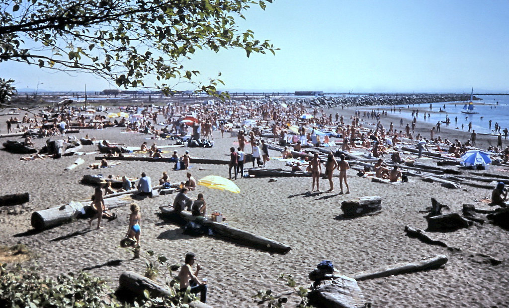 Wreck beach in UBC, Vancouver. BC Canada - Picture of 
