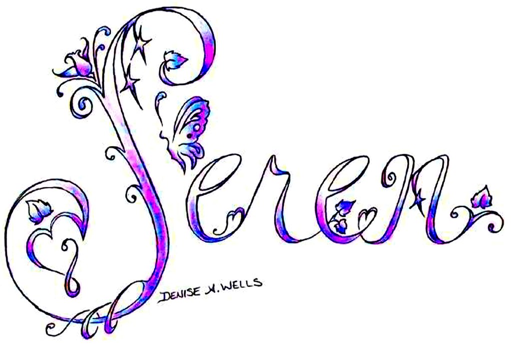 "Seren" Tattoo design by Denise A. Wells A request for
