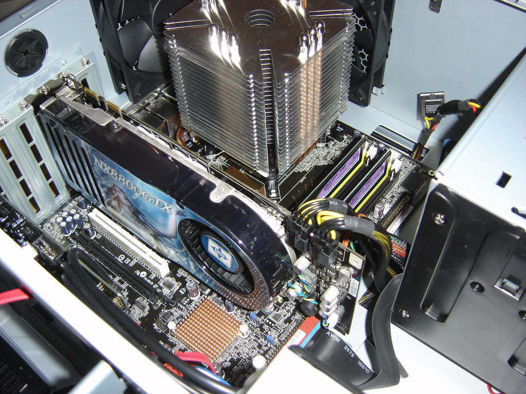Geforce 8800GTX and Scythe Ninja Rev b | Antec P182 - Asus P… | Flickr