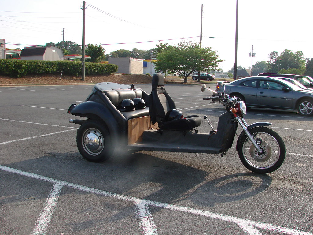 Homemade VW trike motorcycle | I bet this is a blast to ride… | Flickr