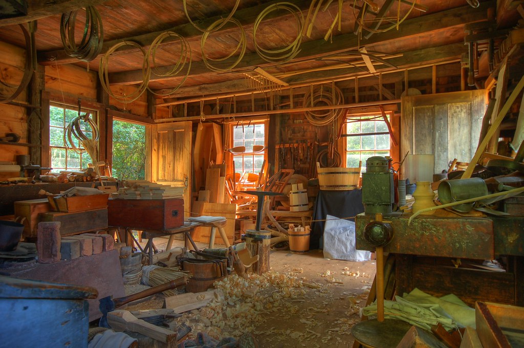 The Carpenters Workshop | Interior of a previous building 