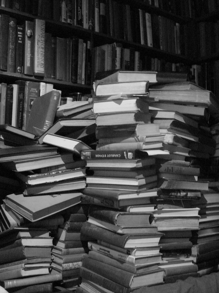 books in a stack (a stack of books) | s&co books... some old… | Flickr