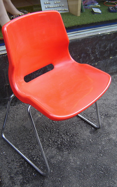 a red chair