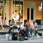 Busking on Royal, New Orleans