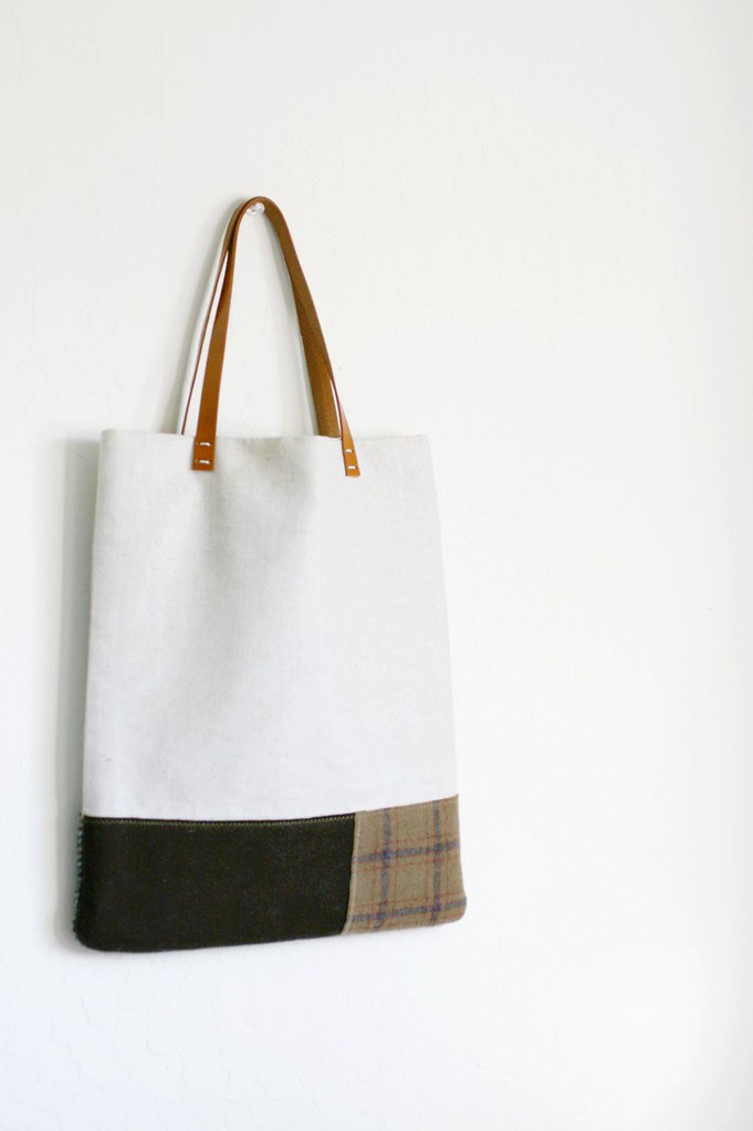 just a tote | made for a special friend :) materials : linen… | Flickr