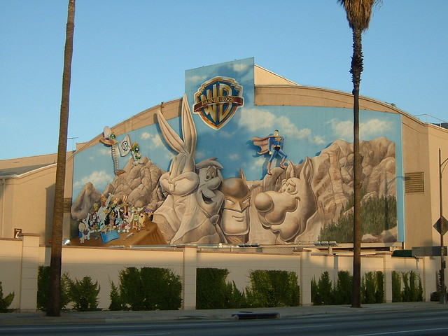 Warner Animation Mural