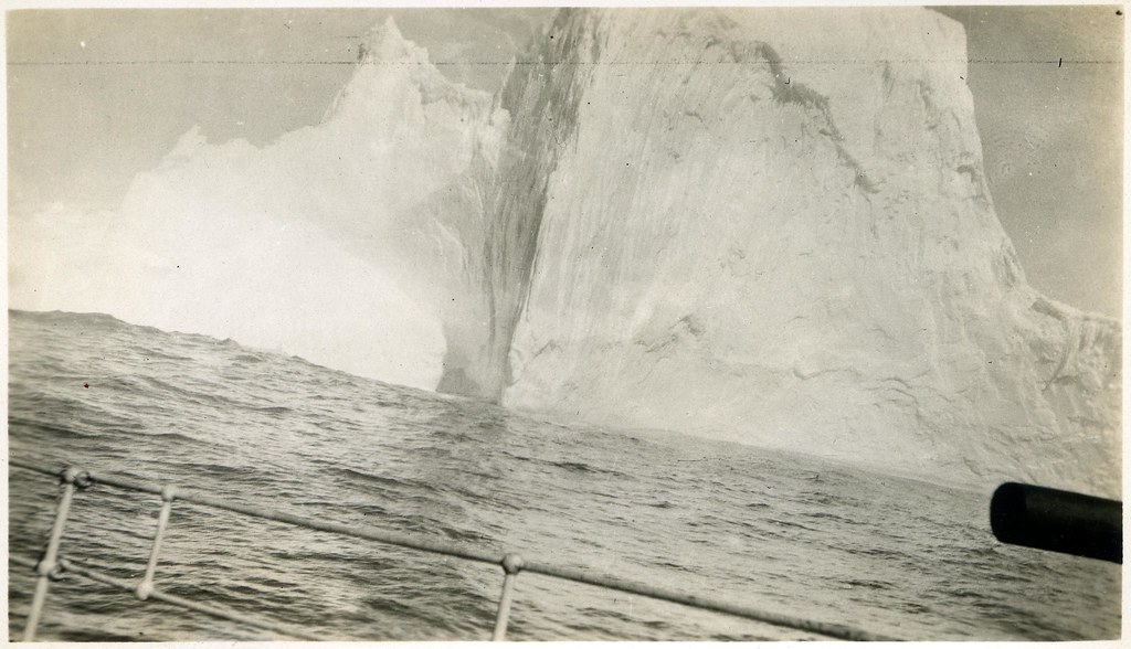 Ice berg after blizzard, Antarctica [4th January 1931?] | Flickr