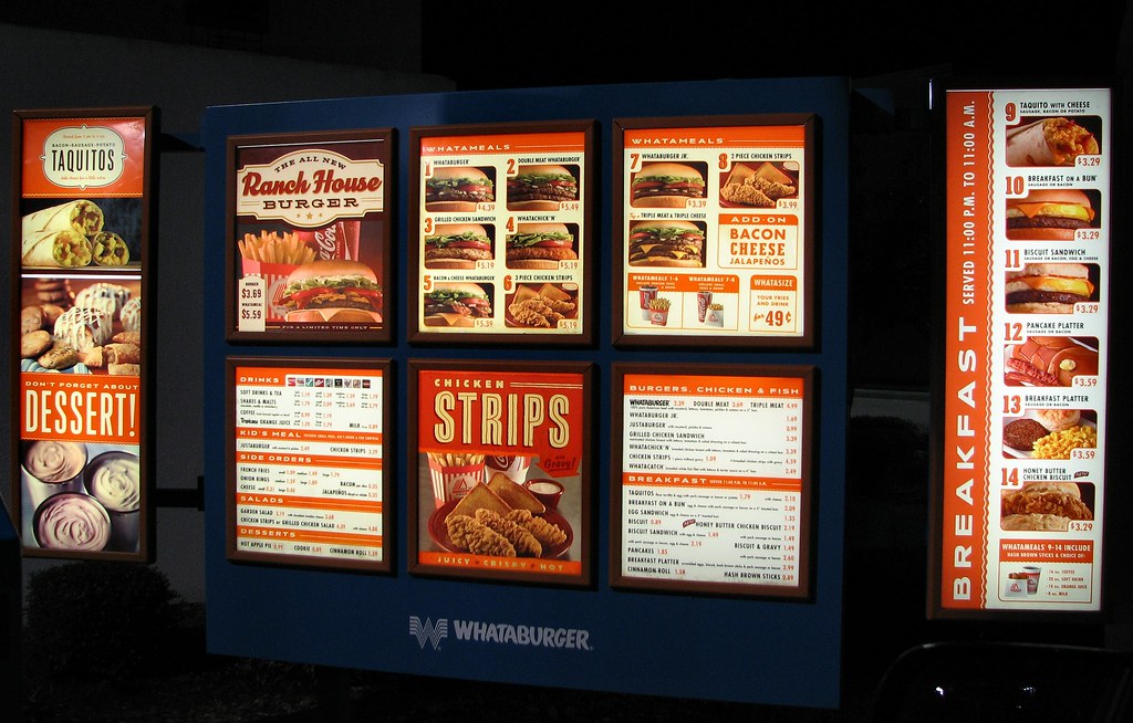 whataburger menu | For the Whataburger Group Whataburger Dri… | Flickr