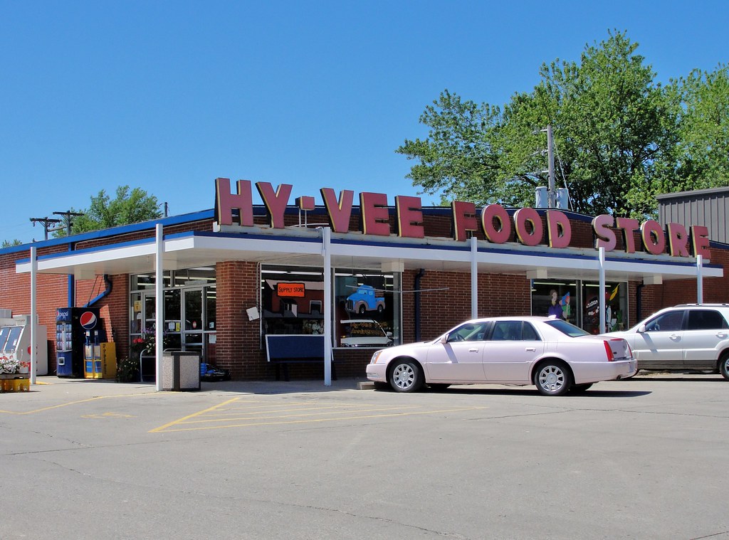 Vintage HyVee Food Store Came across another of the small… Flickr