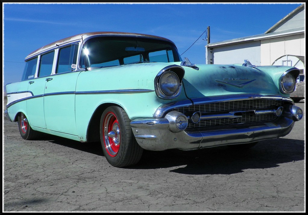 '57 Chevy Wagon | Even though this 1957 Chevy wagon is ...