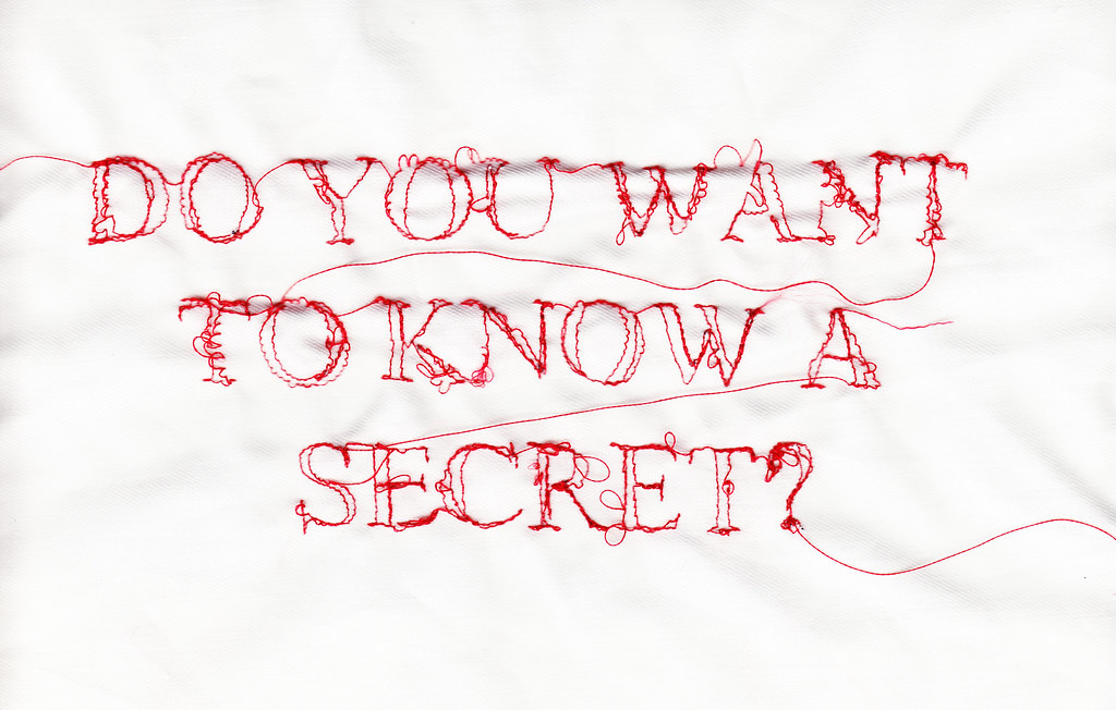 Image result for would you like to know a secret?