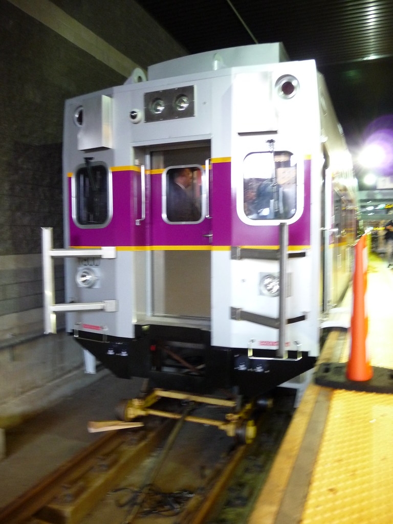 MBTA Commuter Rail Rotem Cab Car 1800 Mockup at North Stat… | Flickr