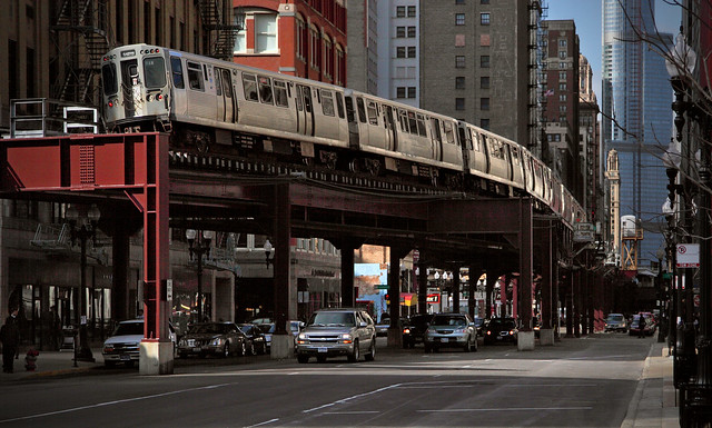 Chicago elevated trains - The Loop | Flickr - Photo Sharing!