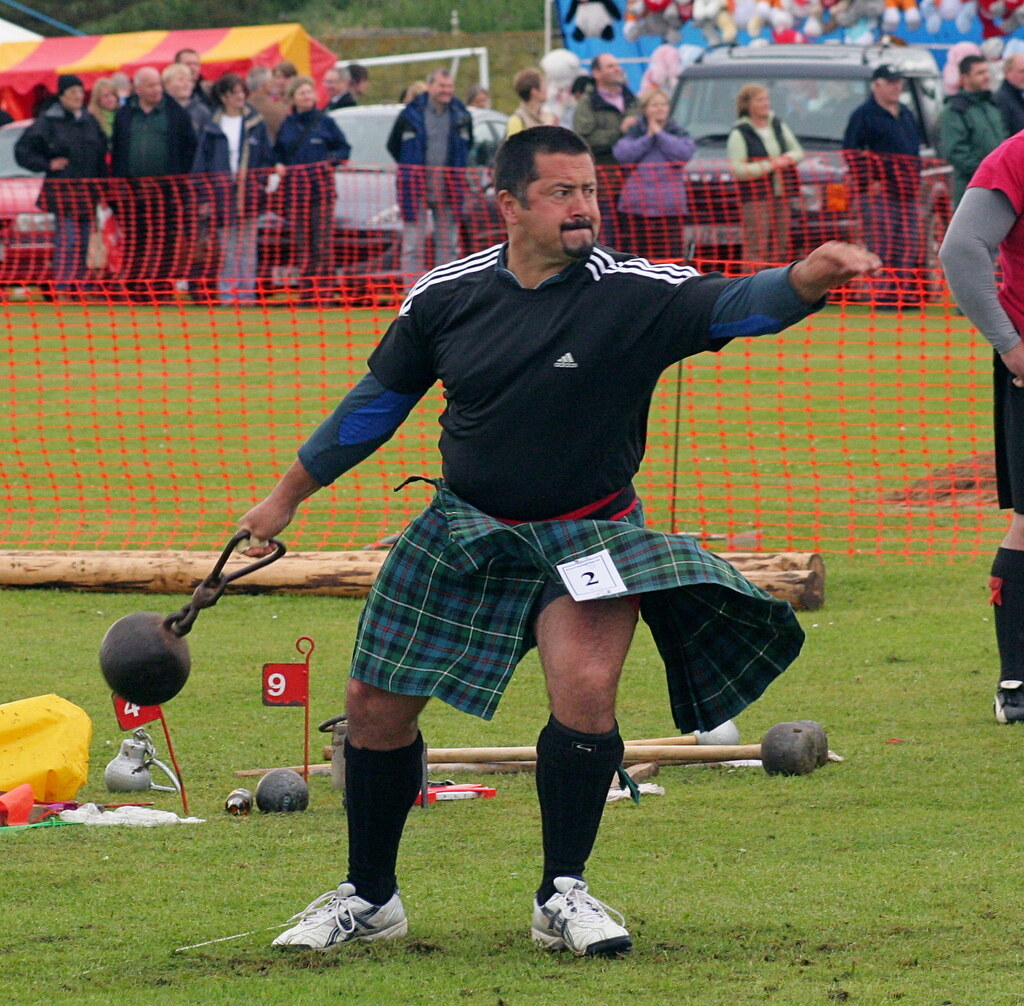 Throwing the Weight by Distance - Dornoch Highland Gatheri… | Flickr