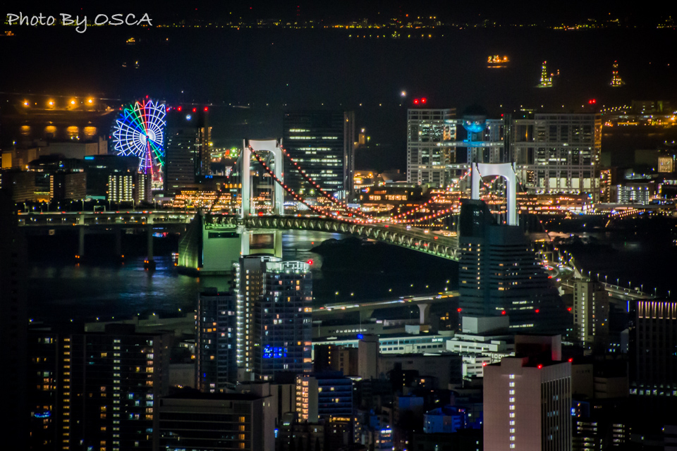 六本木ヒルズ 展望台 東京シティビューから眺める夜景