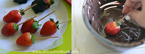 chocolate covered strawberries