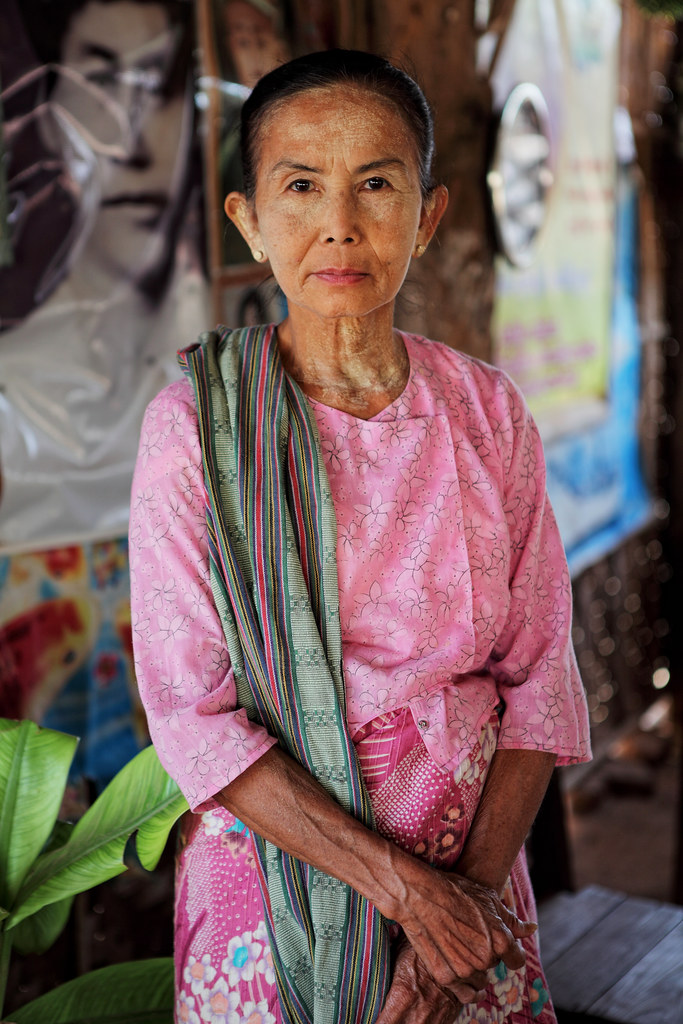 A Dignified Burmese Lady