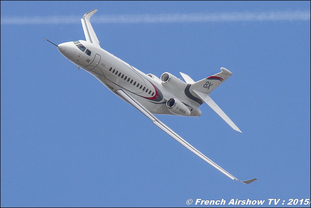 Dassault Falcon 8X Salon du Bourget Sigma France Paris Airshow 2015